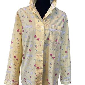 Strawberries and Hearts Top (PJ or Casual)